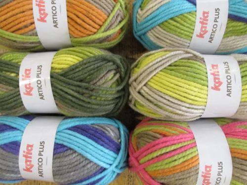 Katia cowl knitting kits